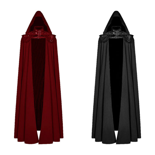 Hooded renaissance cape