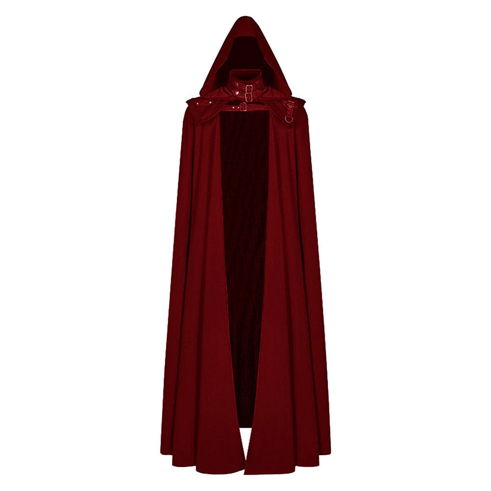 Hooded renaissance cape