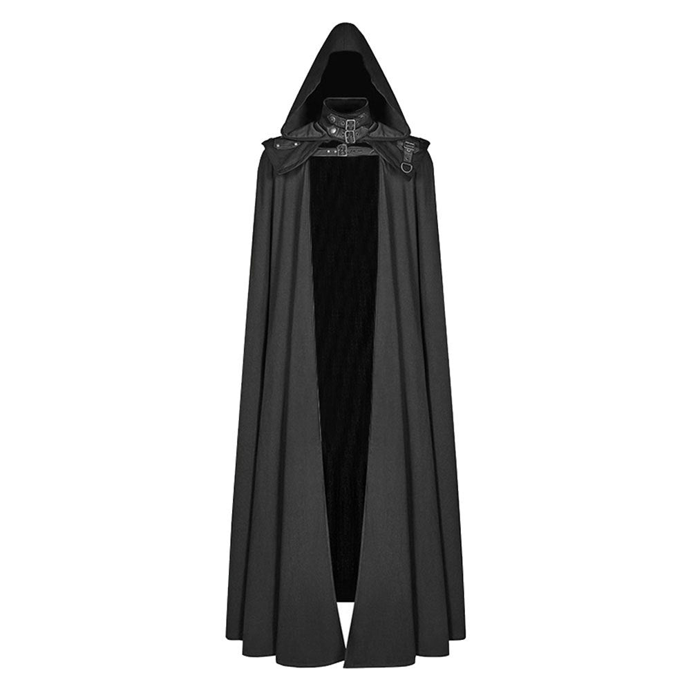 Hooded renaissance cape