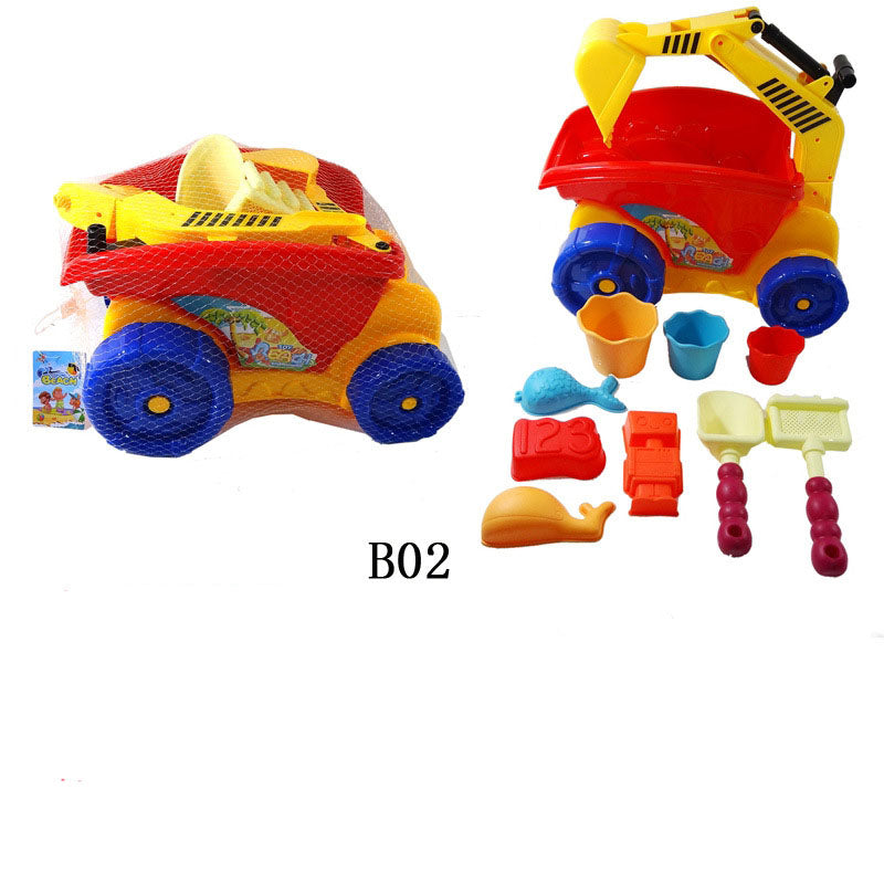Beach toy gift four wheeled car gift