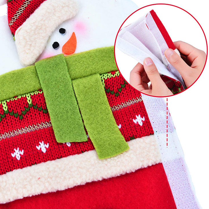 SNOWMAN KITCHEN HANDLE DOOR COVERS