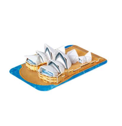 3d Model World Building Three-Dimensional Puzzle