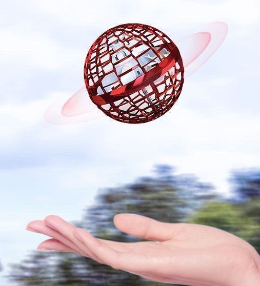 Magic levitation induction spinning ball