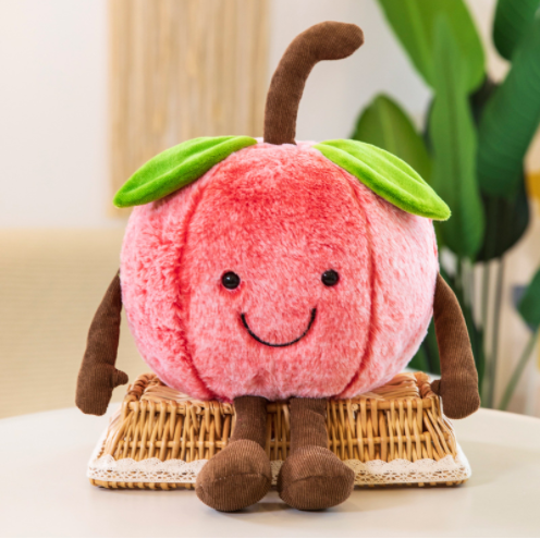 Watermelon cherry plush toy