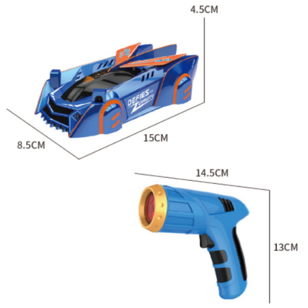 Infrared induction stunt wall climbing vehicle