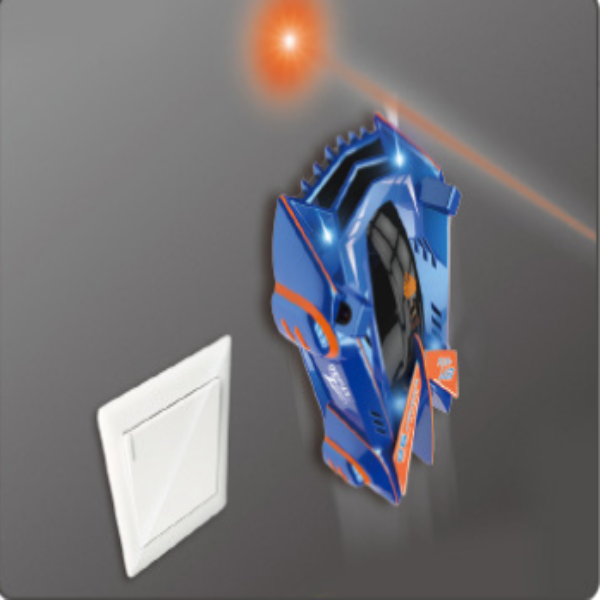 Infrared induction stunt wall climbing vehicle