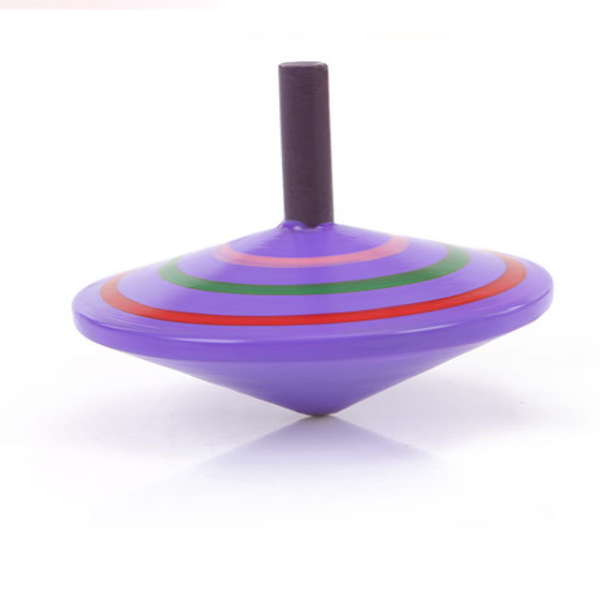 Wooden colorful finger spinning top 24.99/10piece