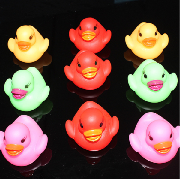 led floating water induction luminous duck