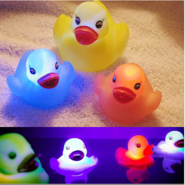 led floating water induction luminous duck