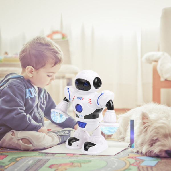 Space dancing robot toy