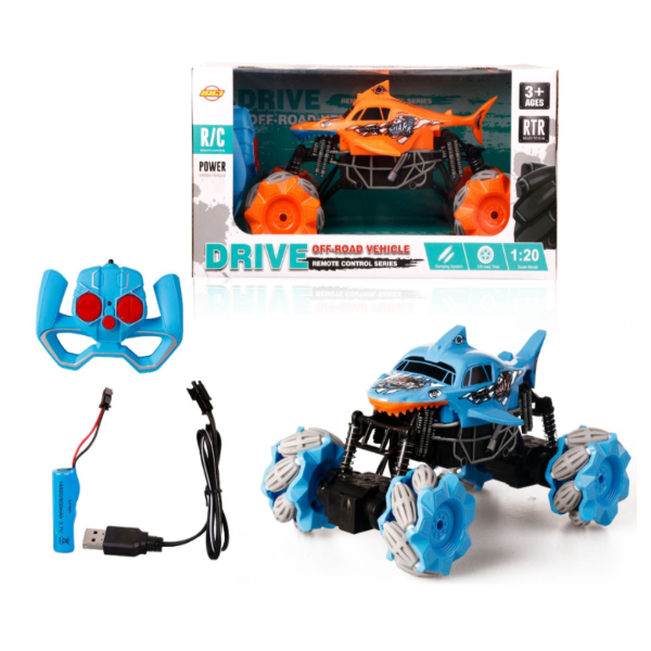 Shark stunt car wireless remote control racing