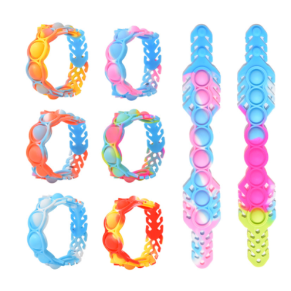 Decompression silicone wristband