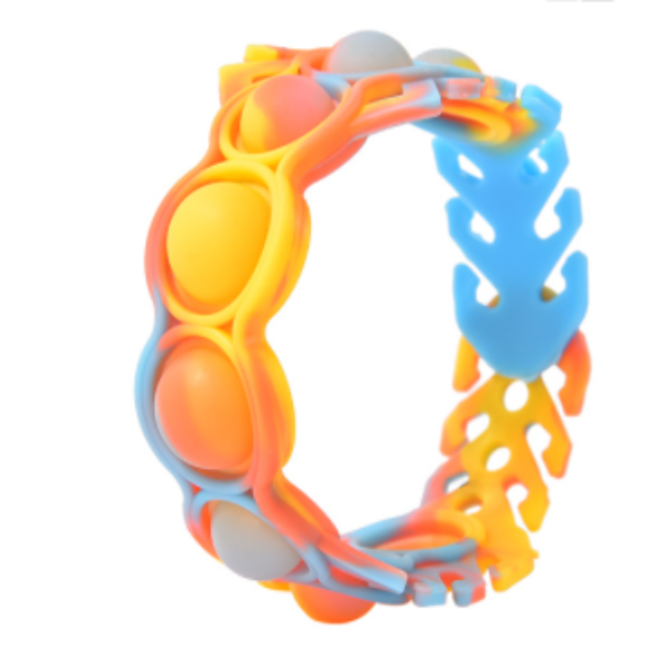 Decompression silicone wristband
