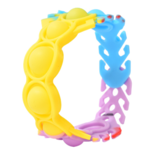 Decompression silicone wristband