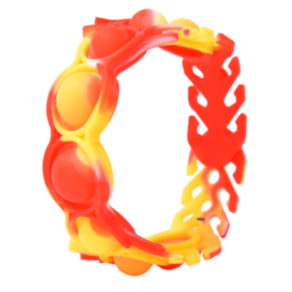 Decompression silicone wristband