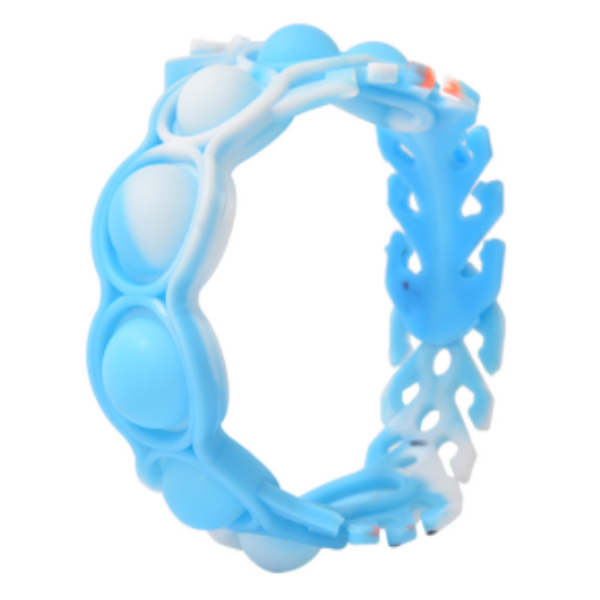 Decompression silicone wristband