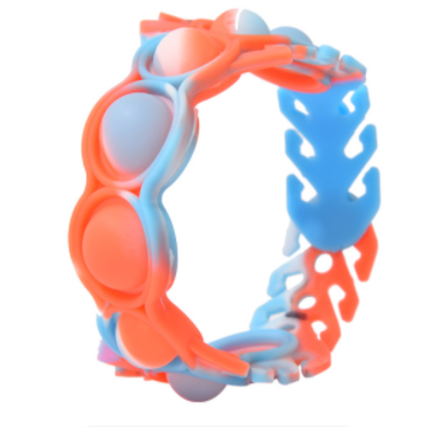 Decompression silicone wristband