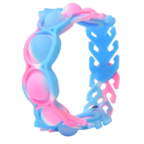 Decompression silicone wristband