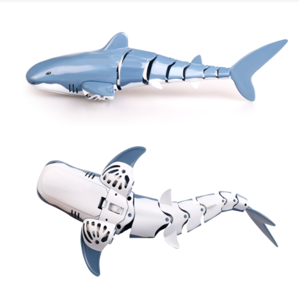 Remote control simulation electric shark