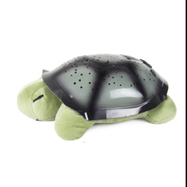 Plush turtle starry sky projection lamp