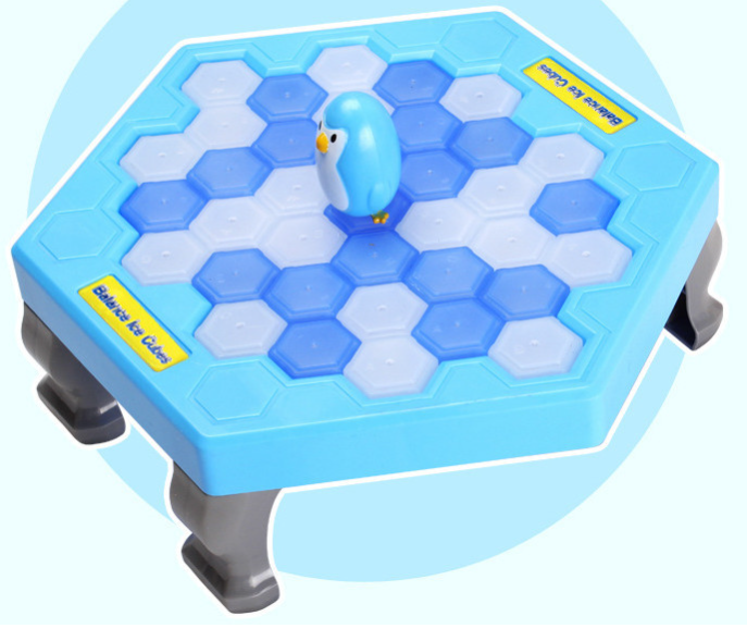 Rescue Penguin Breaking the Wall Desktop Ice Breaking Game