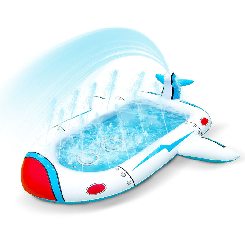 Children's outdoor pool fountain inflatable toys
