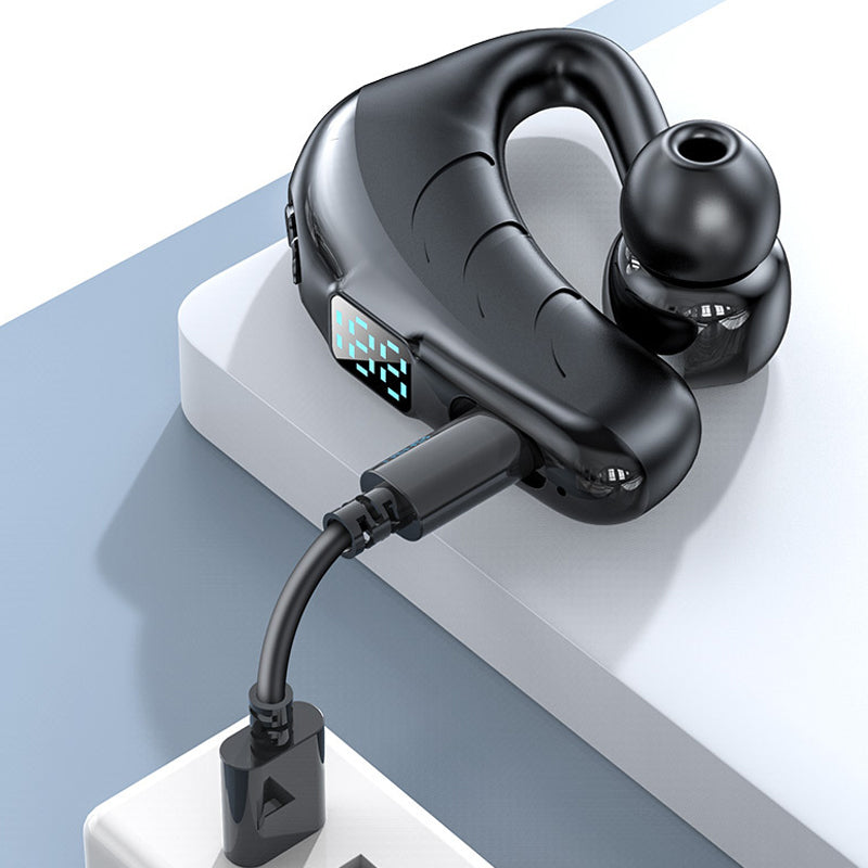 Ear-hanging Bluetooth Headset-Digital Display