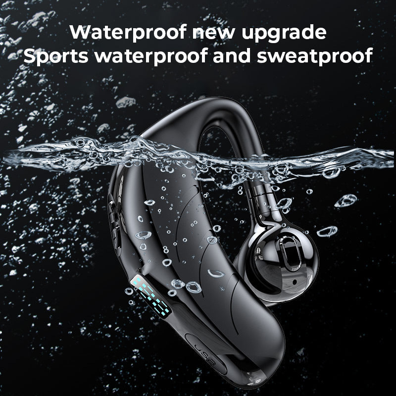 Ear-hanging Bluetooth Headset-Digital Display
