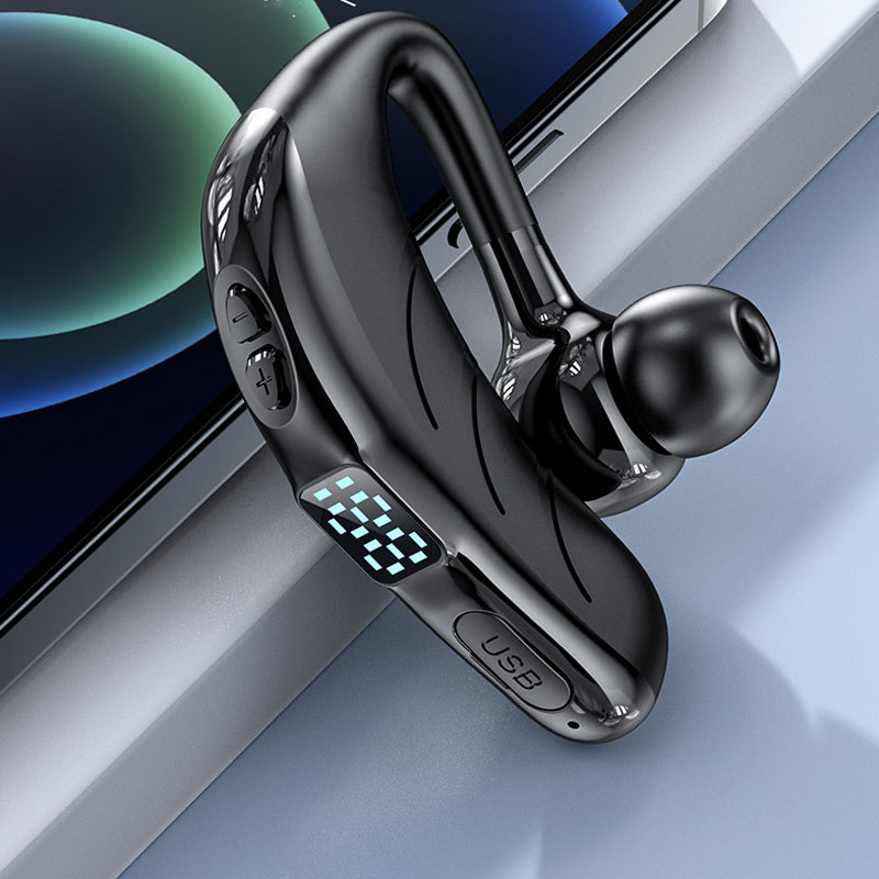 Ear-hanging Bluetooth Headset-Digital Display