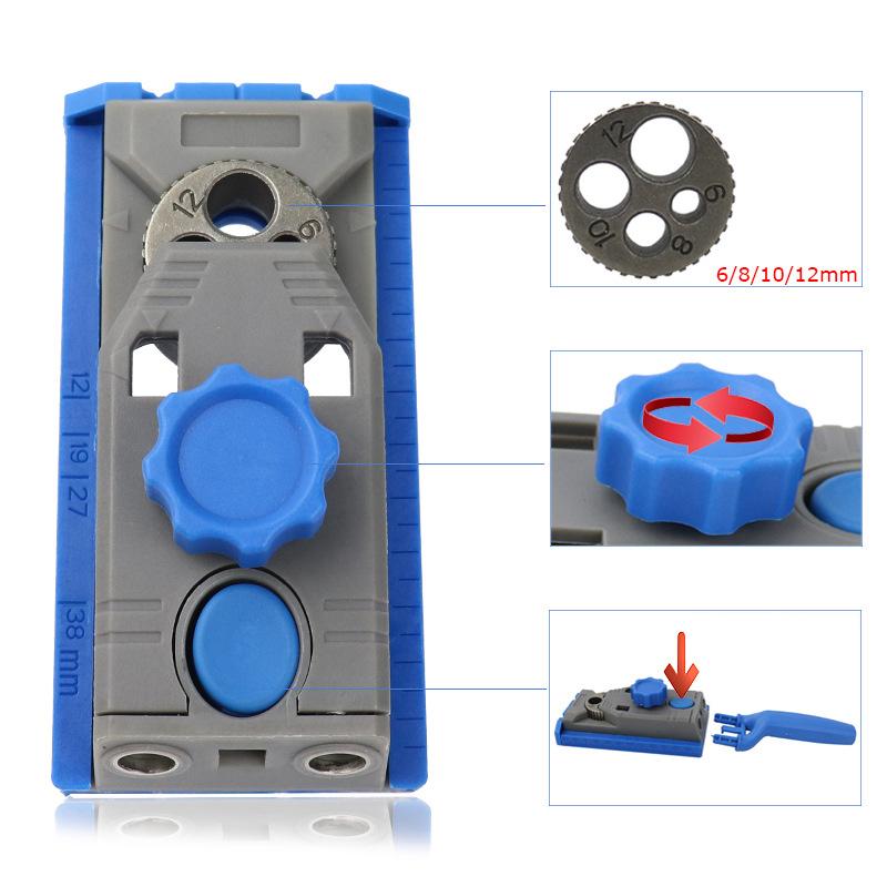 Domom® Mini Pocket Hole Jig Kit