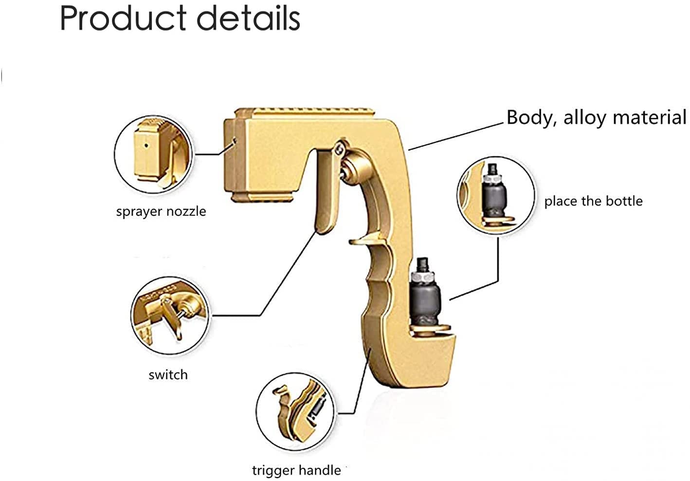 Beer spray gun