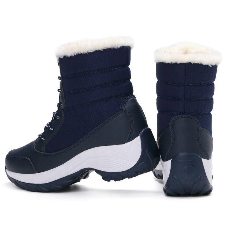 Snow plush warm waterproof boots