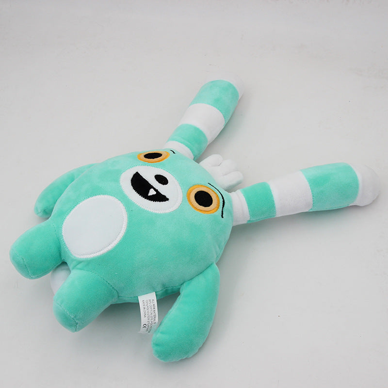 Cartoon Plush Toy Blue Rabbit