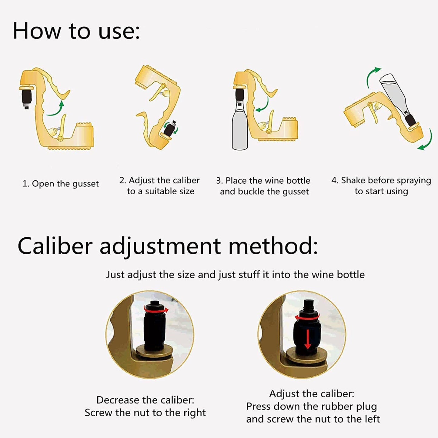 Beer spray gun