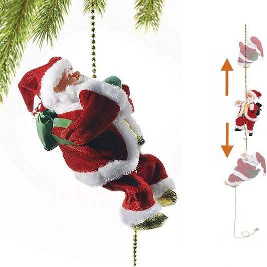 Electric Ladder Santa