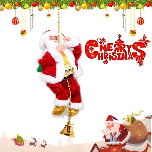 Electric Ladder Santa