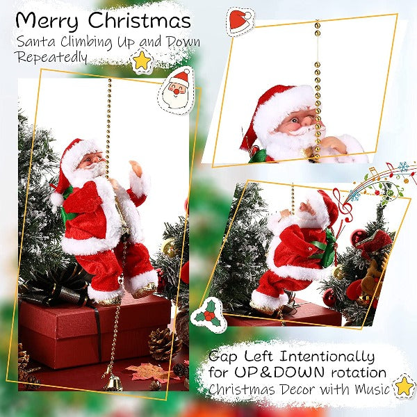 Electric Ladder Santa