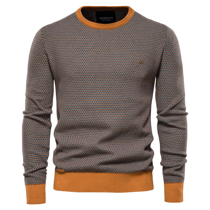 Splice pullover casual knitting sweater