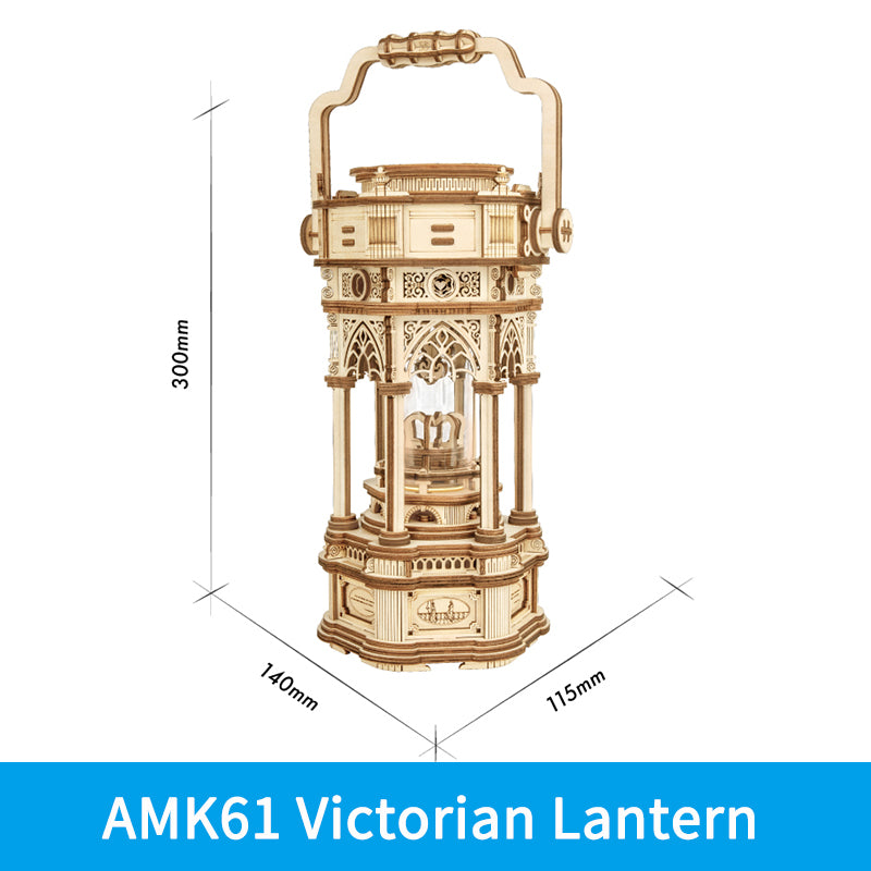 Music box 3D Wooden Model Making