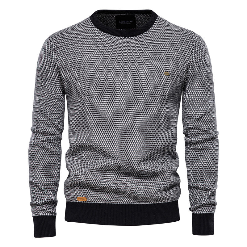 Splice pullover casual knitting sweater