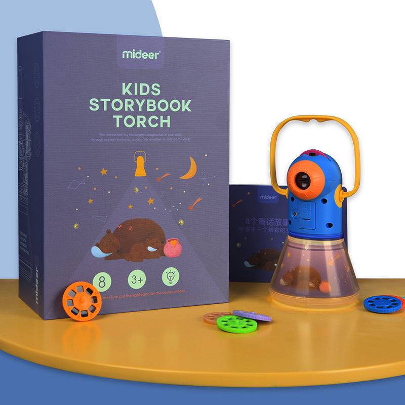 Children's night light projection lamp multifunctional toy
