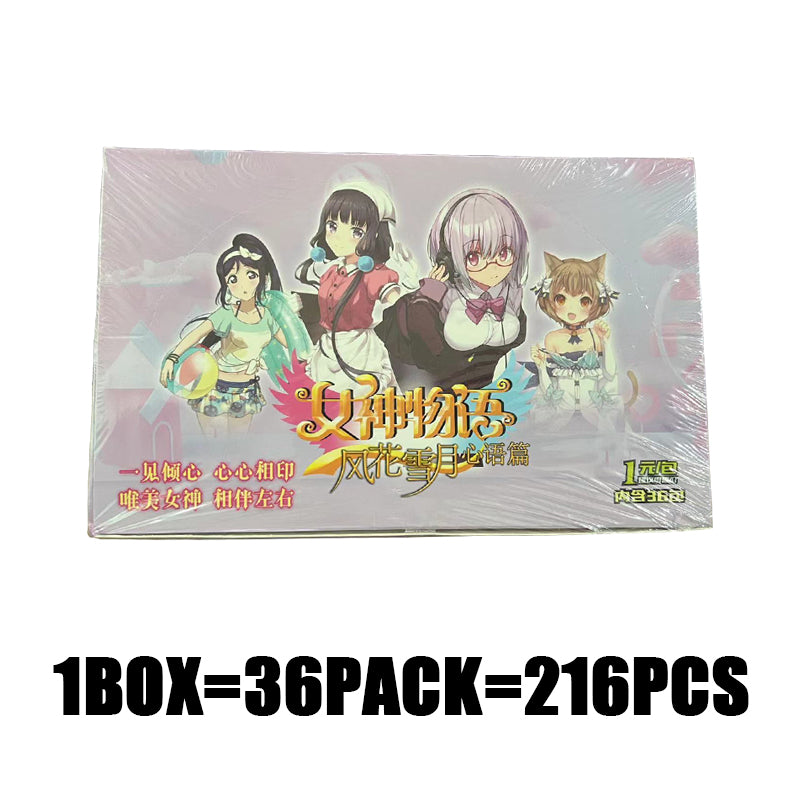 Animation goddess collection rare card collection