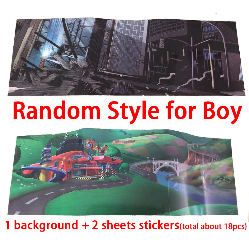 Children's stickers books DIY toys