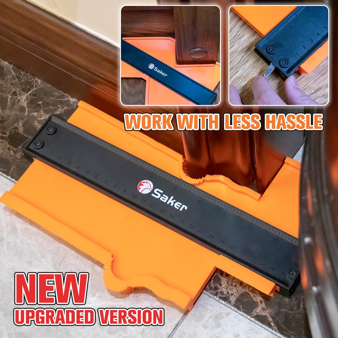 Saker Contour Gauge Profile Tool - Upgraded Version