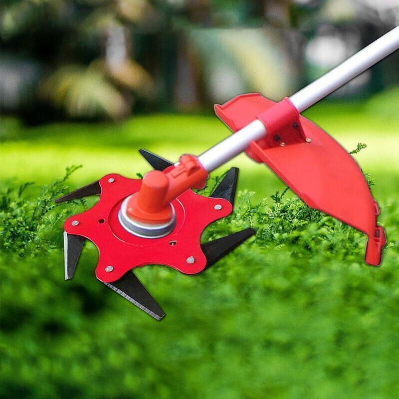Universal 6-blade Trimmer Head for Lawn Mowers