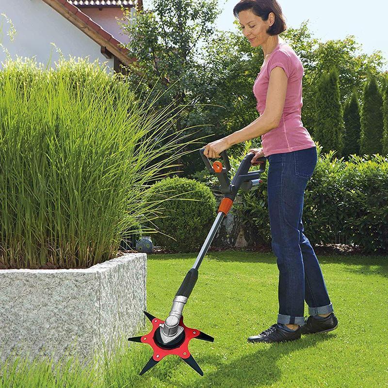 Universal 6-blade Trimmer Head for Lawn Mowers