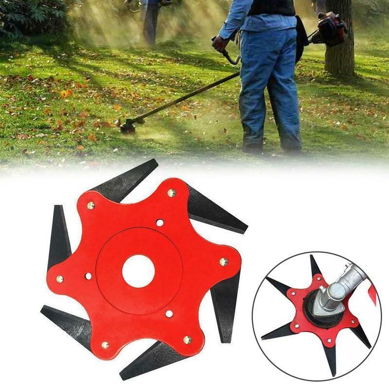 Universal 6-blade Trimmer Head for Lawn Mowers