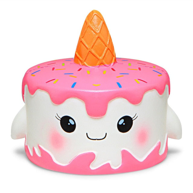 Popcorn cake hamburger decompression toy
