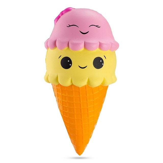 Popcorn cake hamburger decompression toy