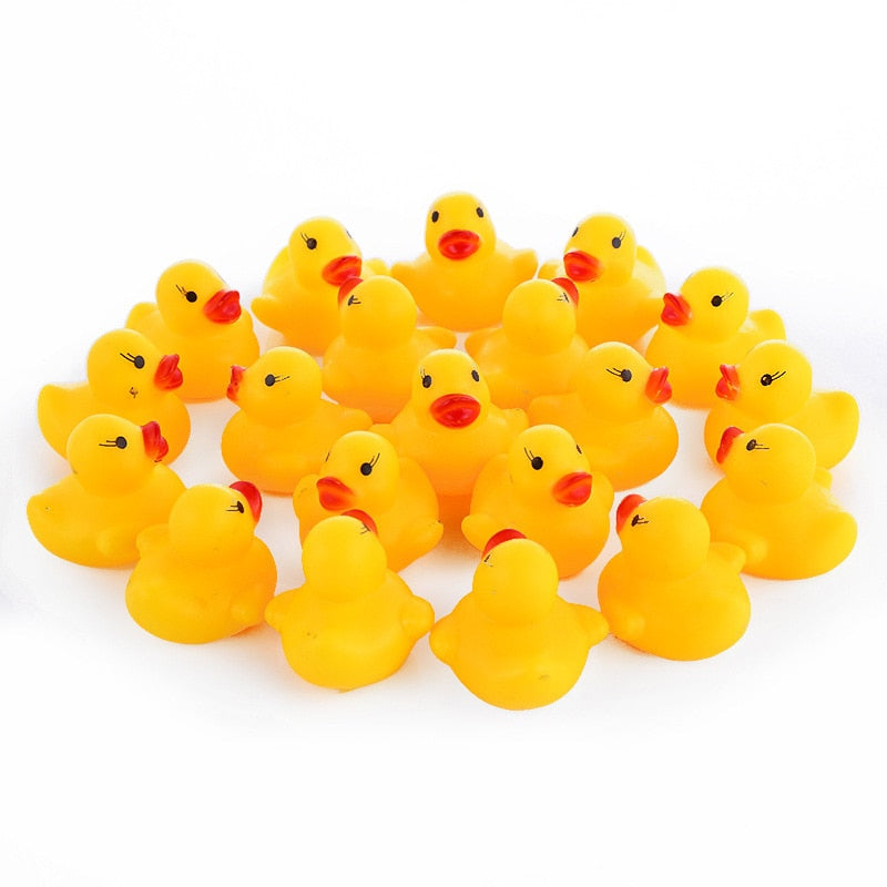 Cute Baby Kids Squeaky Rubber Ducks